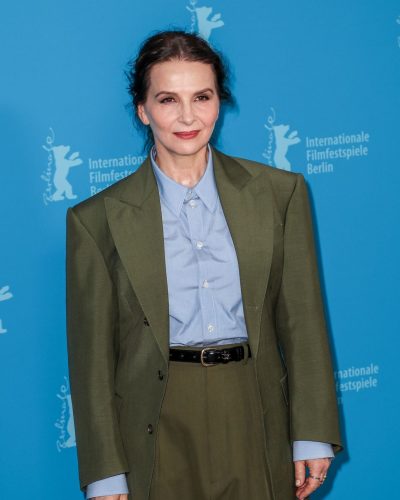 Juliette Binoche showcases stylish look