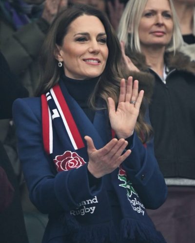 Kate Middleton Six Nations Twickenham February 2026