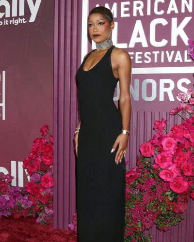 Keke Palmer wearing stylish look at appearance 2026