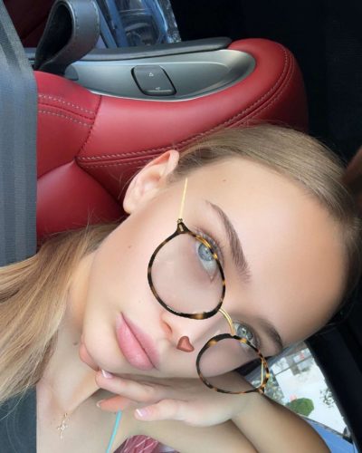 Kyla Dodds spotted in stylish look during Instagram post