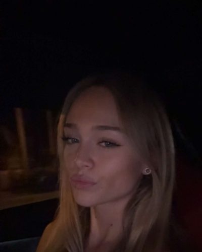 Kyla Dodds turns heads in stylish look