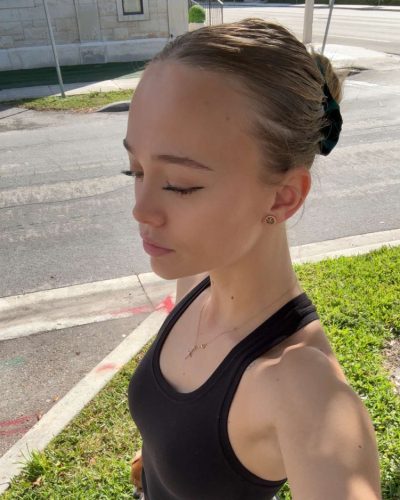 Kyla Dodds spotted in stylish look during Instagram post