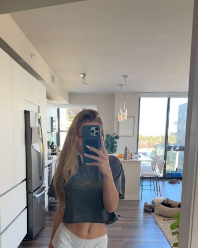 Kyla Dodds spotted in stylish look during Instagram post