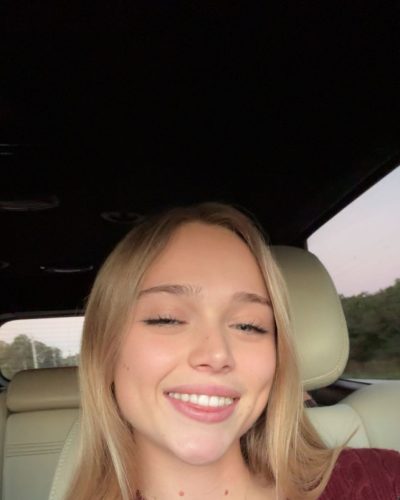 Kyla Dodds spotted in jacket during Instagram post