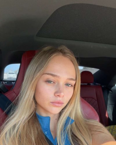 Kyla Dodds turns heads in dress