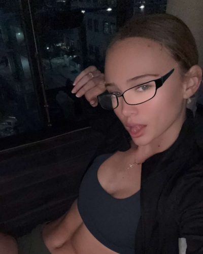 Kyla Dodds wearing dress at Instagram post 2026