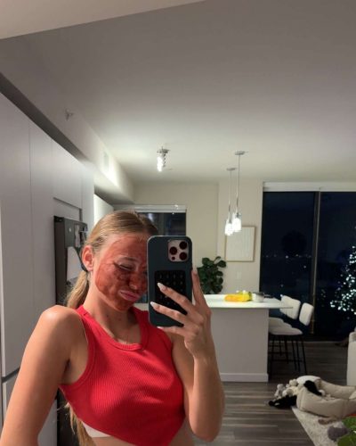 Kyla Dodds showcases stylish look