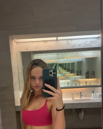 Kyla Dodds spotted in stylish look during Instagram post