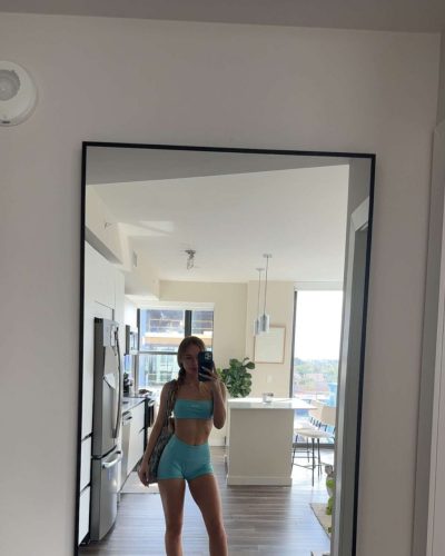 Kyla Dodds showcases stylish look