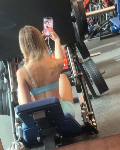 Kyla Dodds showcases stylish look