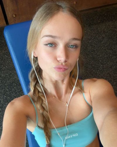 Kyla Dodds spotted in stylish look during Instagram post