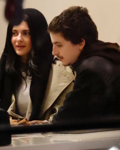 Kylie Jenner and Timothee Chalamet Dinner in Brentwood, February 2026