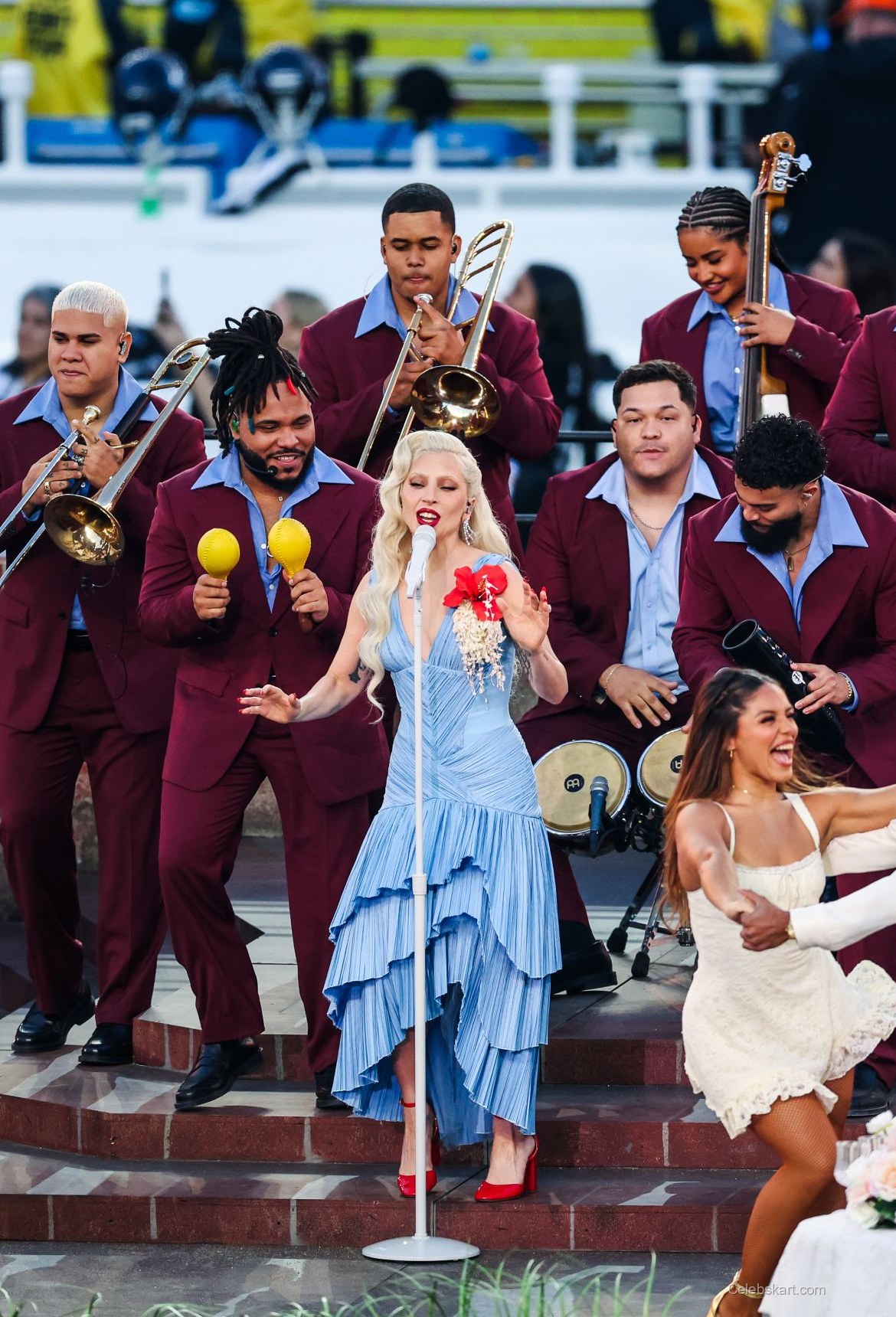 Lady Gaga Performs at Super Bowl LX, February 2026 9