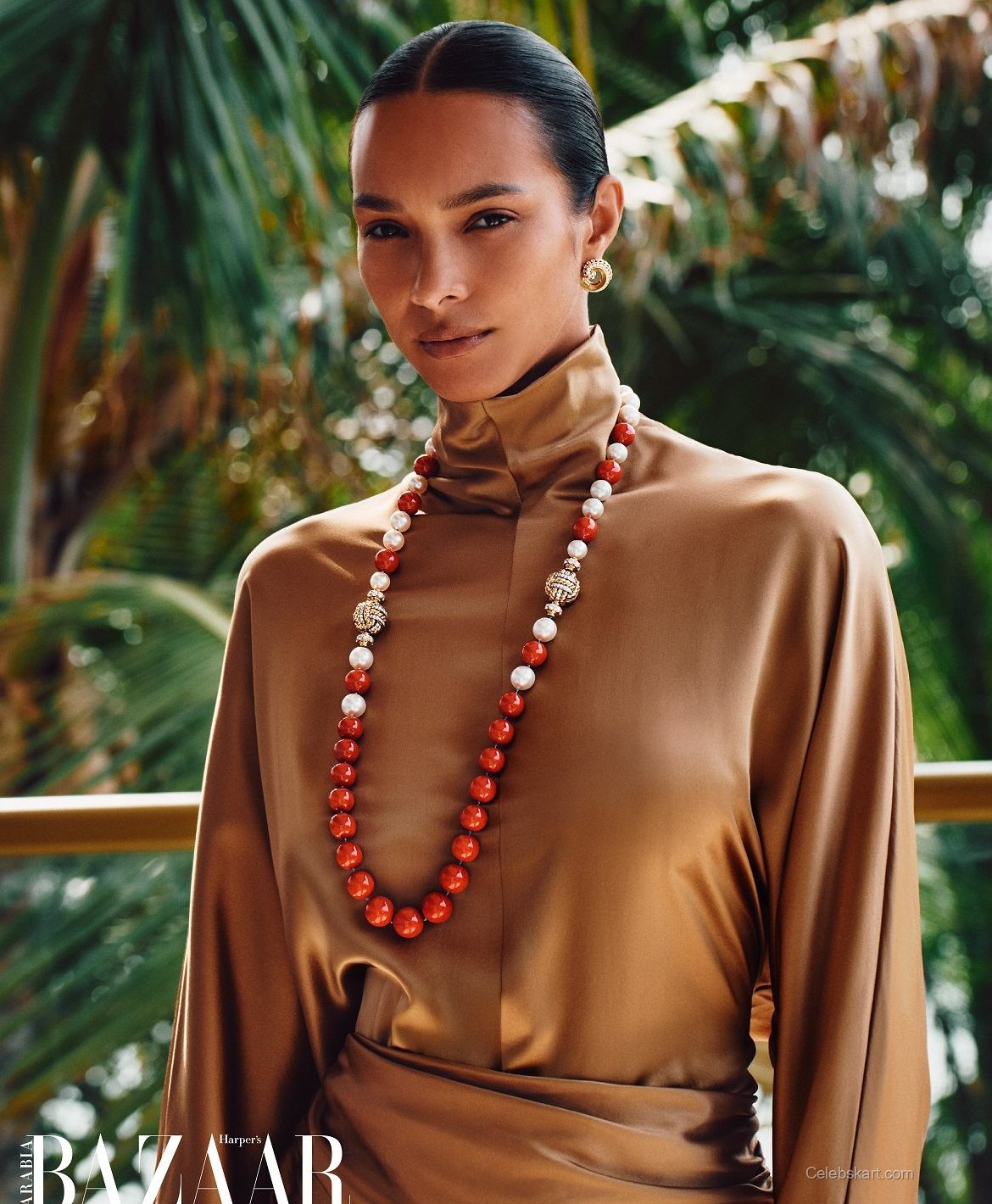 Lais Ribeiro for Harpers Bazaar Arabia, February 2026 5