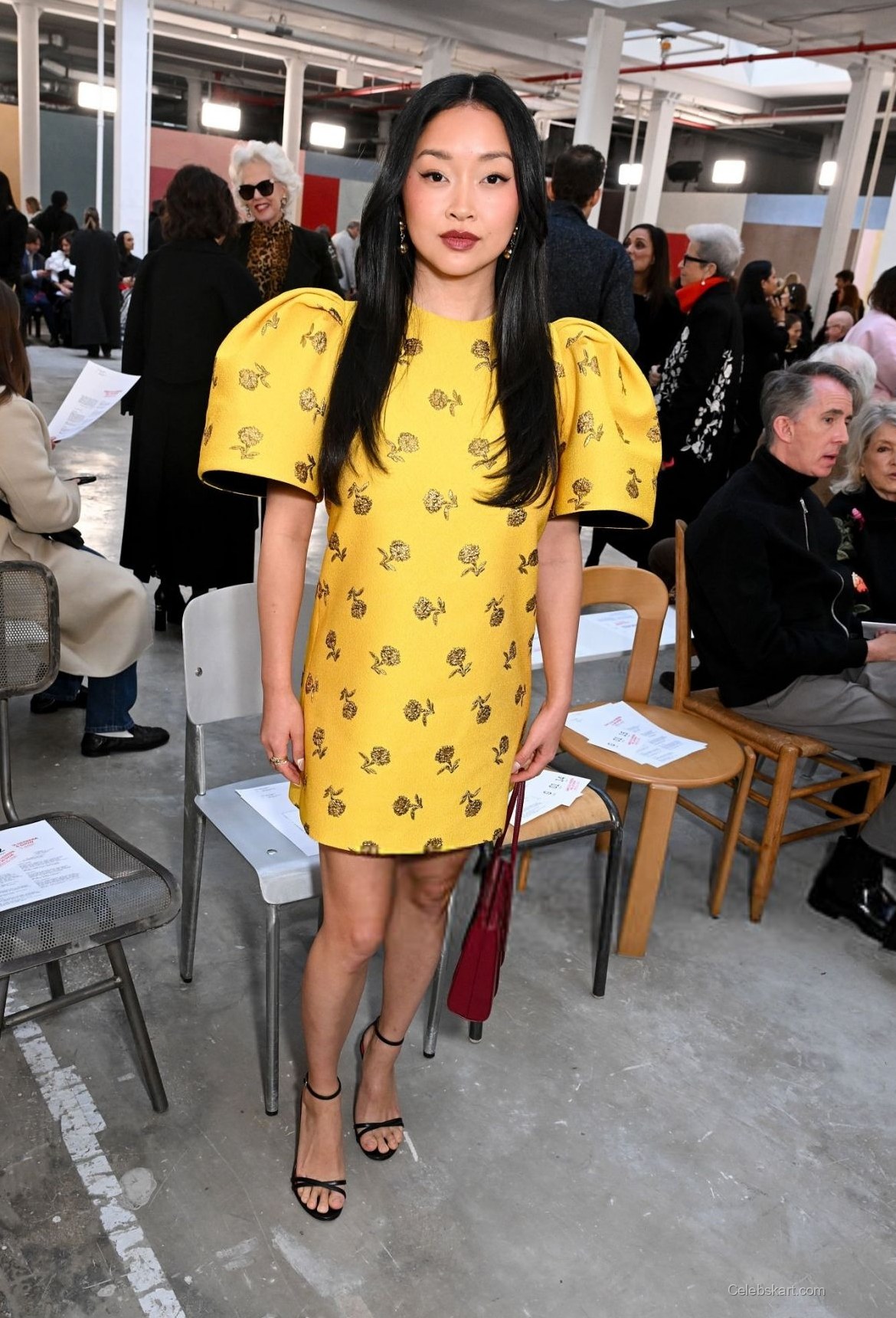 Lana Condor at Carolina Herrera NYFW Show, February 2026 1