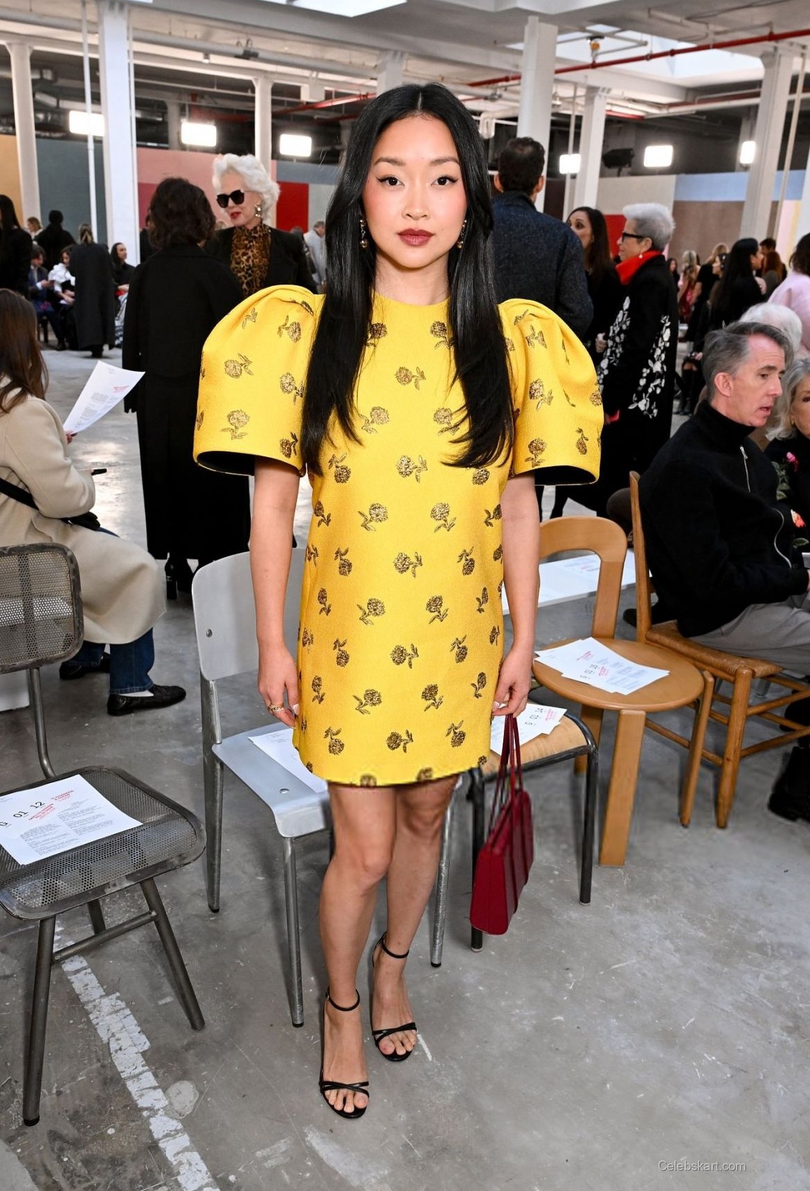 Lana Condor at Carolina Herrera NYFW Show, February 2026 2