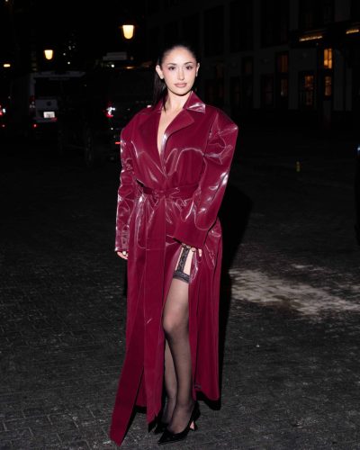 Leah Kateb Night Out at NYFW February 2026