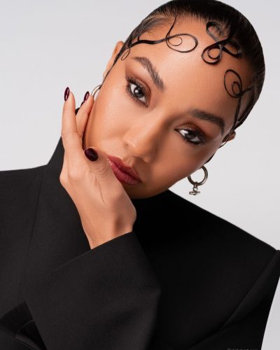 Leigh-Anne Pinnock showcases stylish look