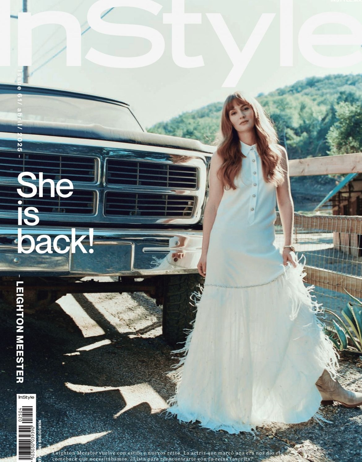 Leighton Meester InStyle Mexico Cover April 2025 1