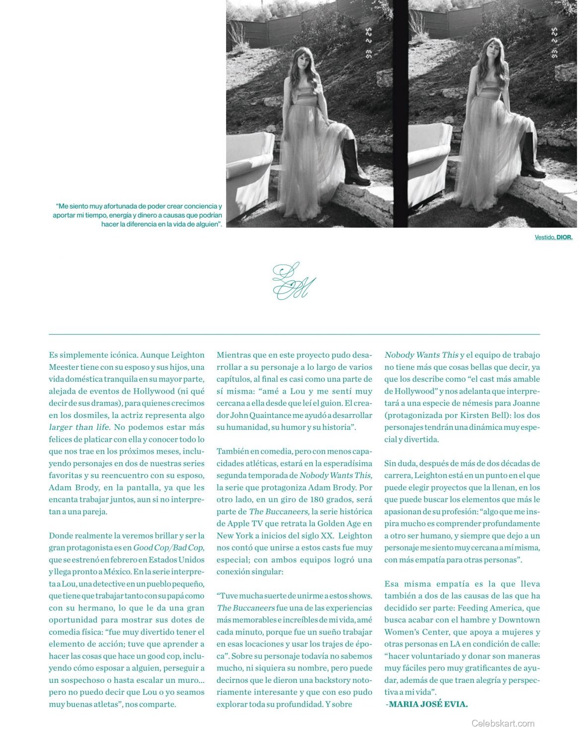 Leighton Meester InStyle Mexico Cover April 2025 6