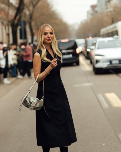 Leonie Hanne Arrives at Fendi Show at MFW, February 2026 4