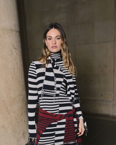 Lily James Erdem Show LFW London February 2026