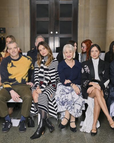 Lily James showcases stylish look