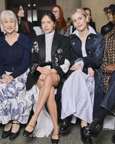 Lily James wearing stylish look at appearance 2026