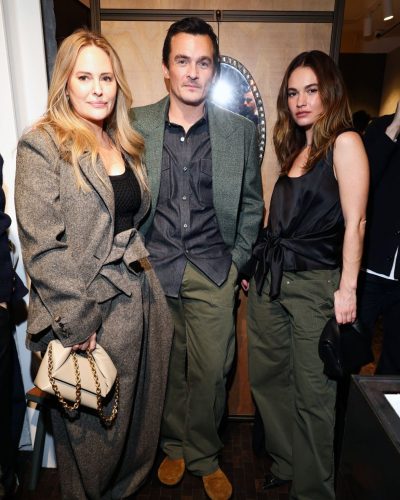 Lily James turns heads in stylish look