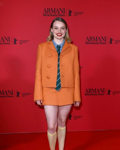 Luna Wedler at Armani Beauty Dinner Berlinale February 2026