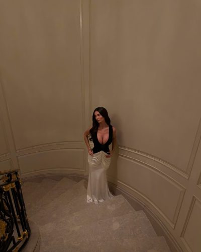 Maddy Cheary looks stunning in stylish look