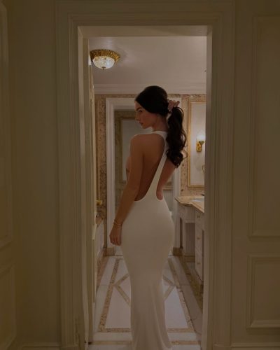 Maddy Cheary showcases stylish look