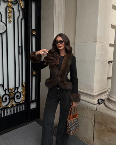 Maddy Cheary turns heads in stylish look