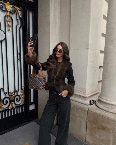 Maddy Cheary spotted in stylish look during Instagram post