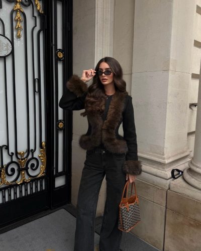 Maddy Cheary looks stunning in stylish look