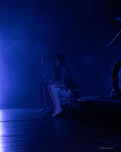 Maggie Lindemann spotted in stylish look during Instagram post