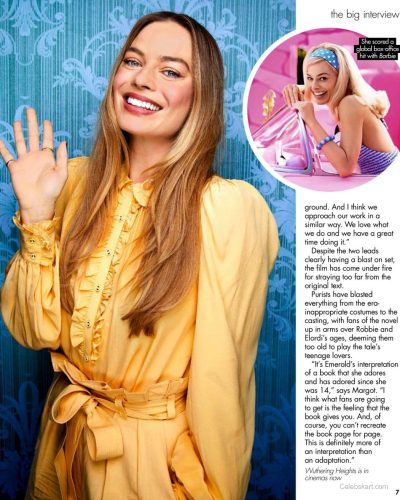 Margot Robbie Sunday Express Magazine Cover February 2026 2