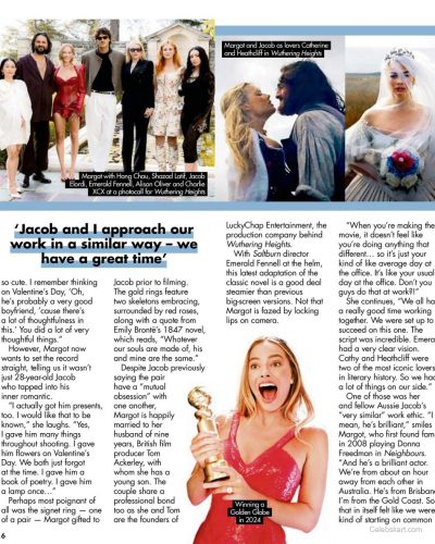 Margot Robbie Sunday Express Magazine Cover February 2026 4