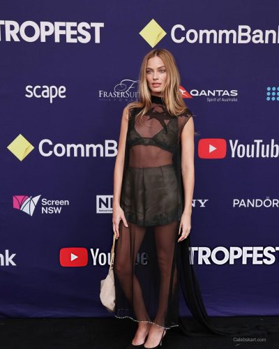 Margot Robbie Tropfest Sydney Appearance February 2026 3