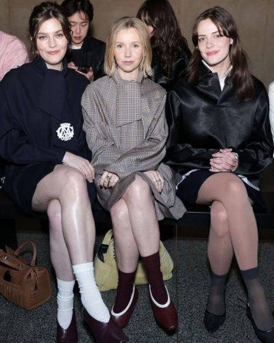 Meg Bellamy turns heads in stylish look