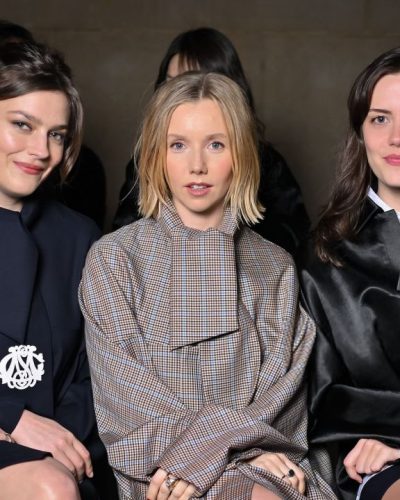 Meg Bellamy spotted in stylish look during appearance