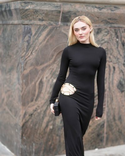 Meg Donnelly looks stunning in stylish look