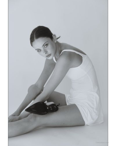 Meika Woolard wearing photoshoot look at appearance 2026