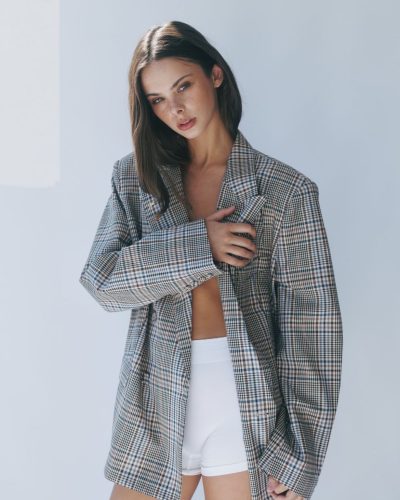 Meika Woolard showcases photoshoot look