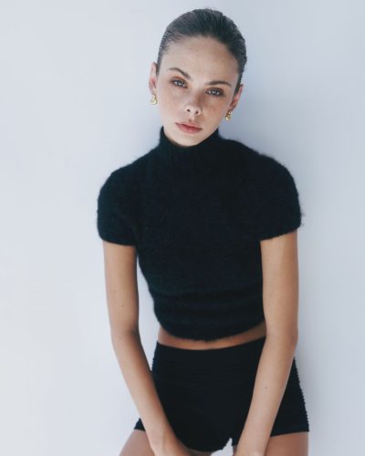 Meika Woolard turns heads in photoshoot look