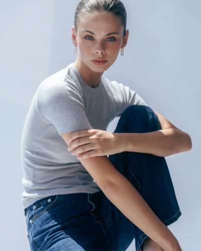 Meika Woolard showcases photoshoot look