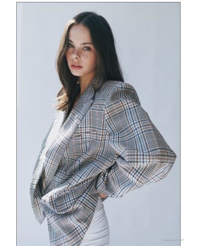 Meika Woolard wearing photoshoot look at appearance 2026