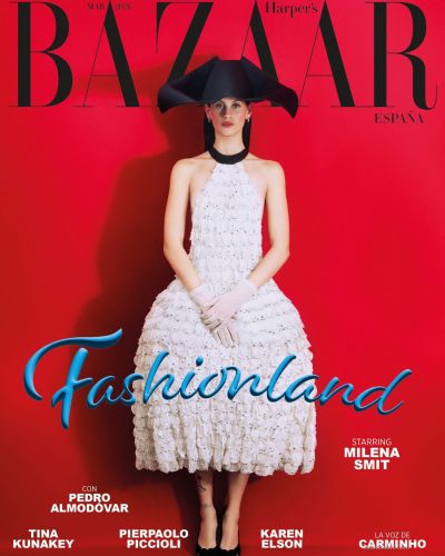 Milena Smit showcases stylish look