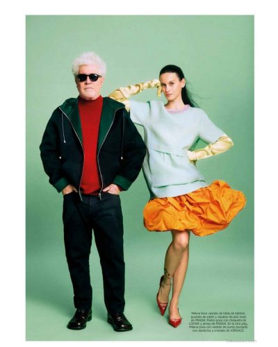 Milena Smit showcases stylish look