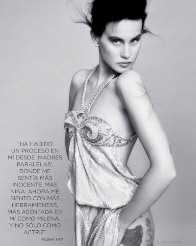 Milena Smit looks stunning in stylish look